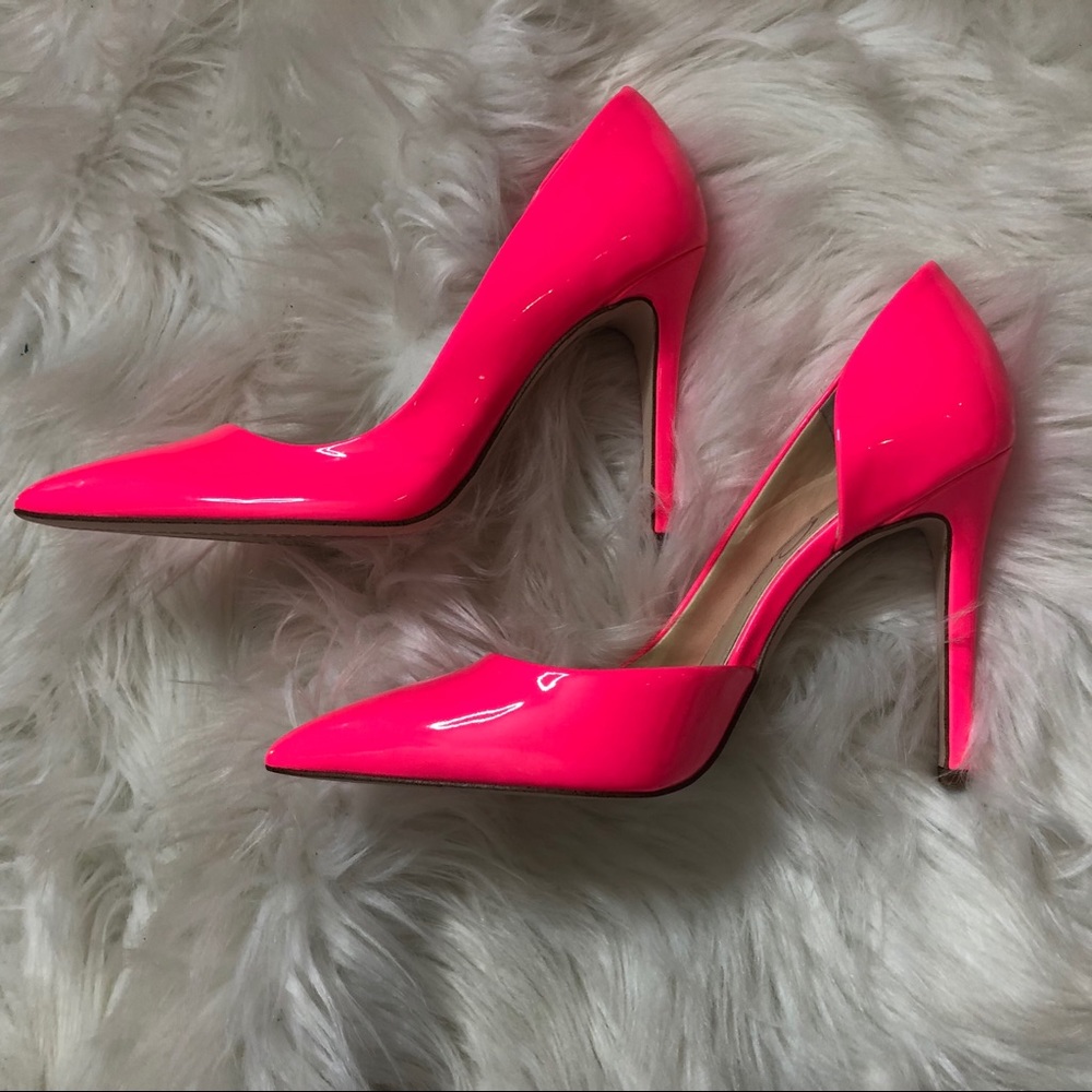 Hot pink/neon Jessica Simpson Pumps